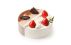 파리바게뜨 고구마반 생크림반 케이크